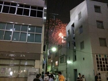 隅田川の。。花火大会　JUL.2014