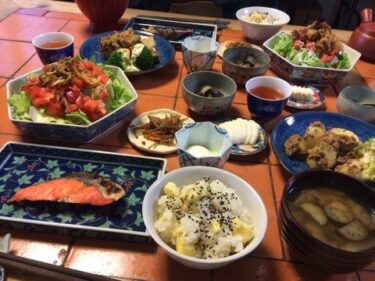 栗おこわ  な  定食♡ SEP.2015